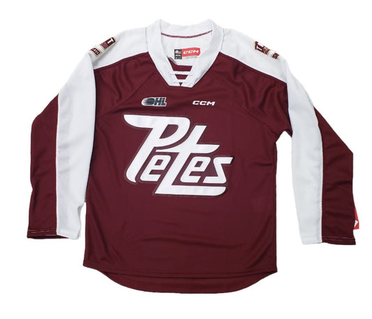 Peterborough Petes CCM Authentic CHL jersey