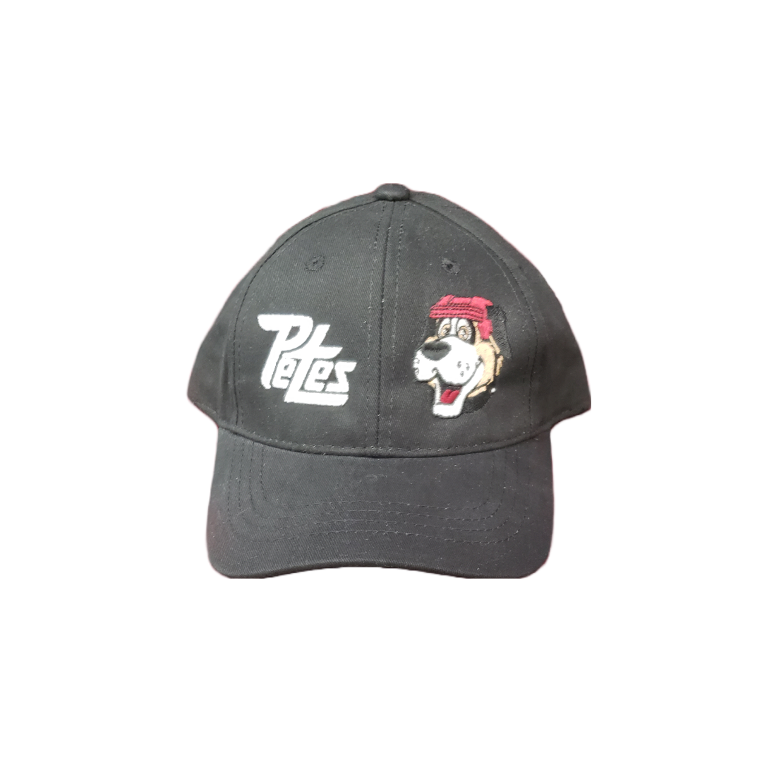 Peterborough Petes Youth Roger branded logo hat