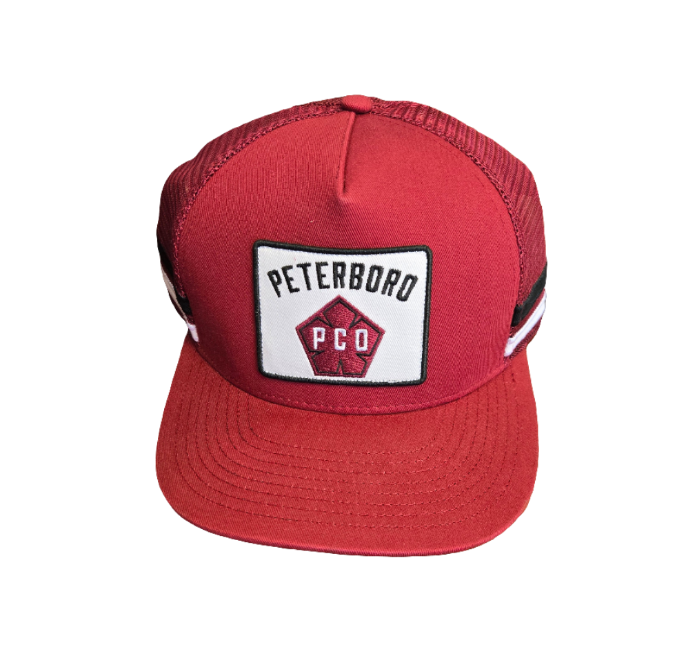 '73 PCO's striped trucker