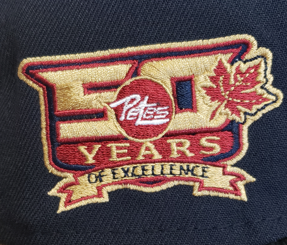 New Era youth Limited Ed. 59FIFTY Petes 50th Ann. patch fitted
