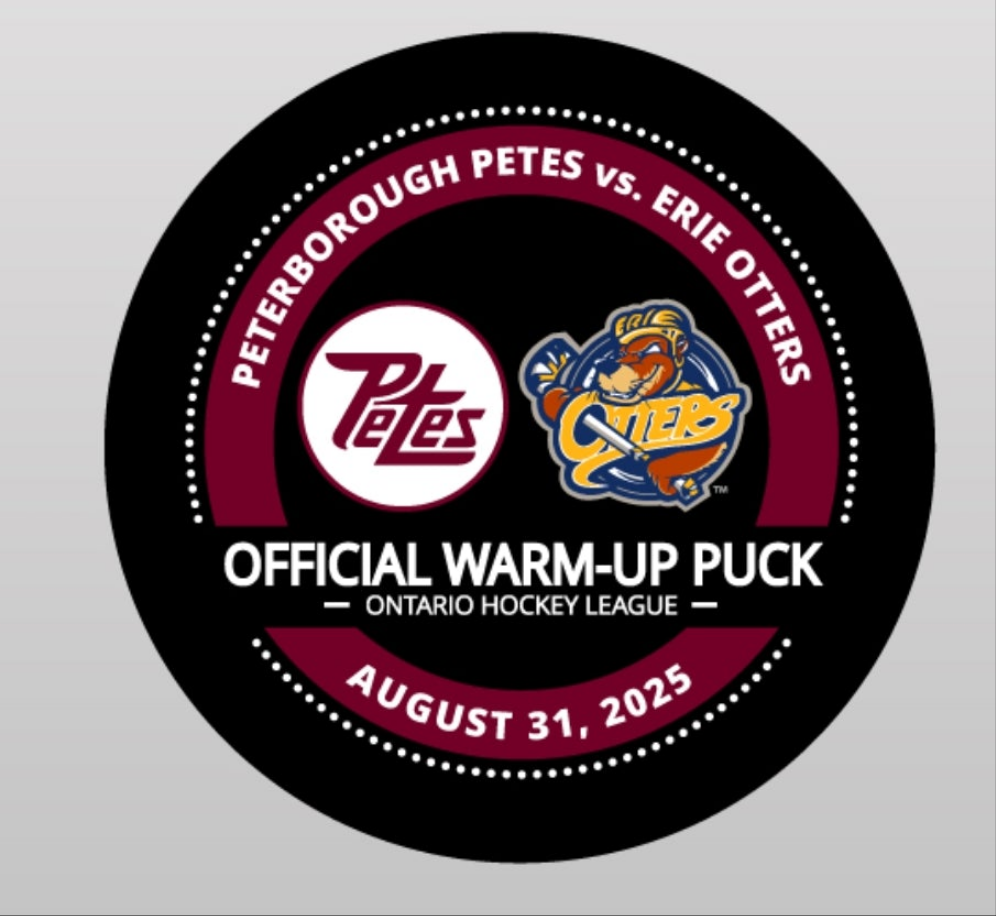 Game night & full set warm-up pucks