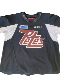 Petes Used Practice Jersey Maroon/White Logo