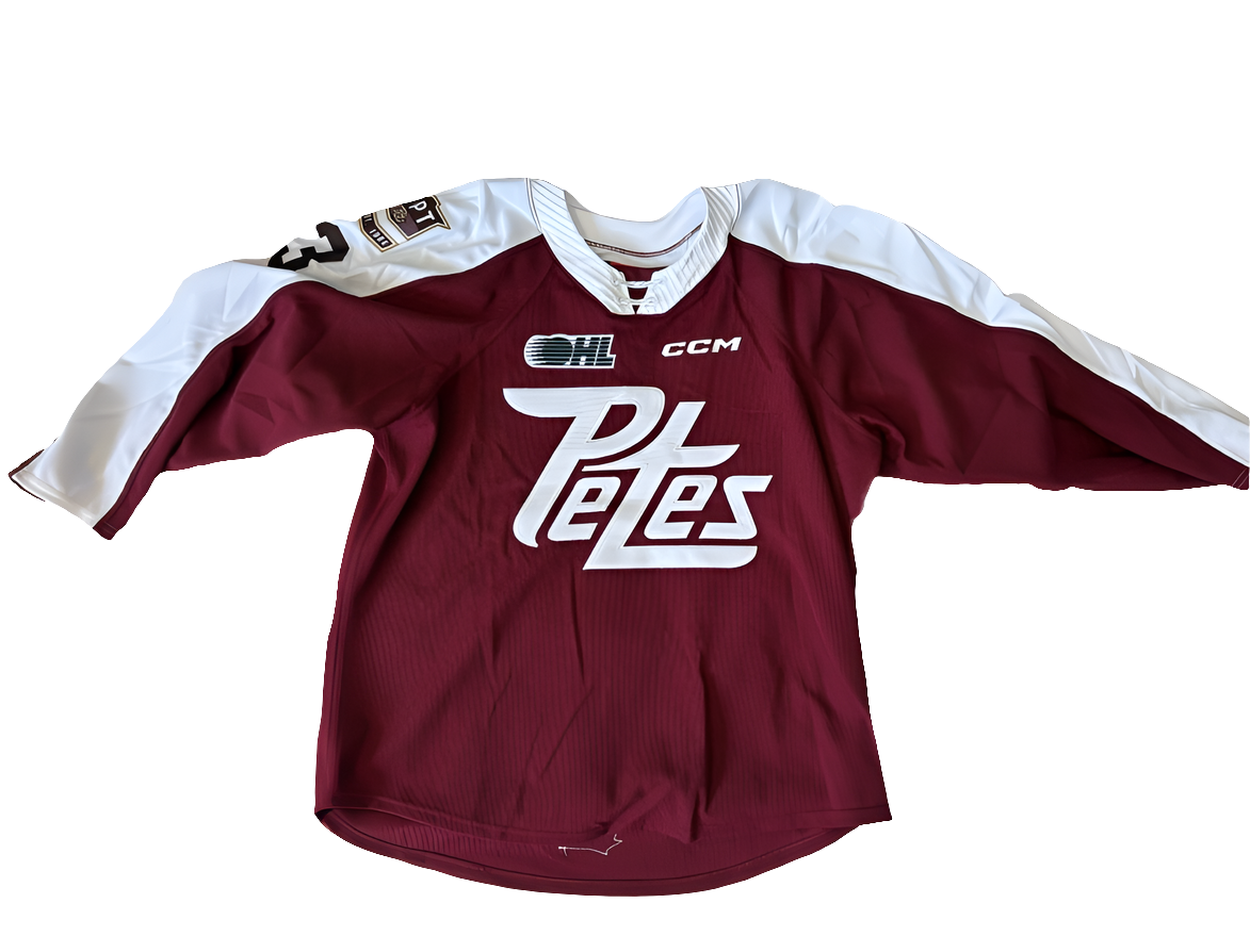 Thanasi Marentette 2024-25 pre-season game worn jersey