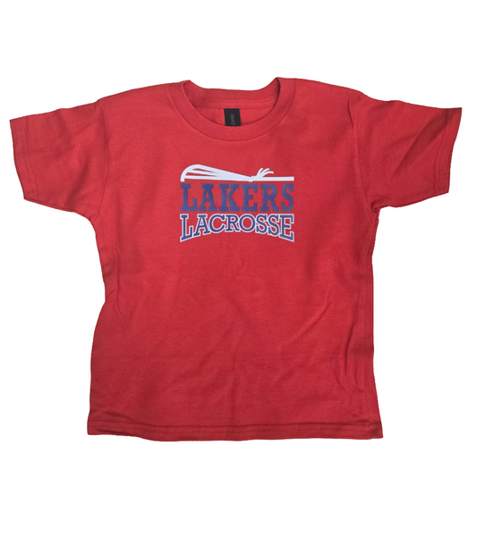 Lakers lacrosse toddler shirts