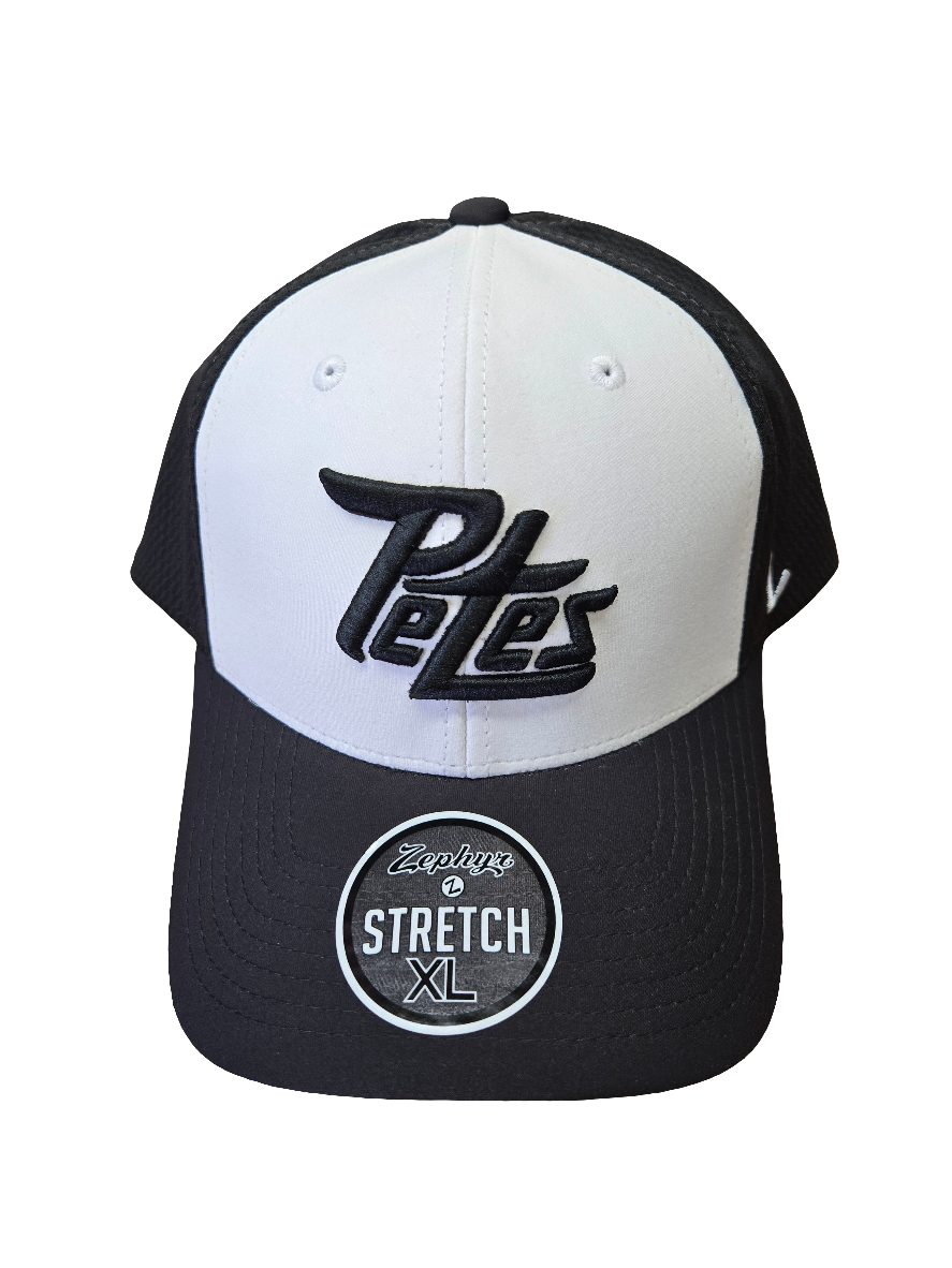 Peterborough Petes mini camp stretch flex hat