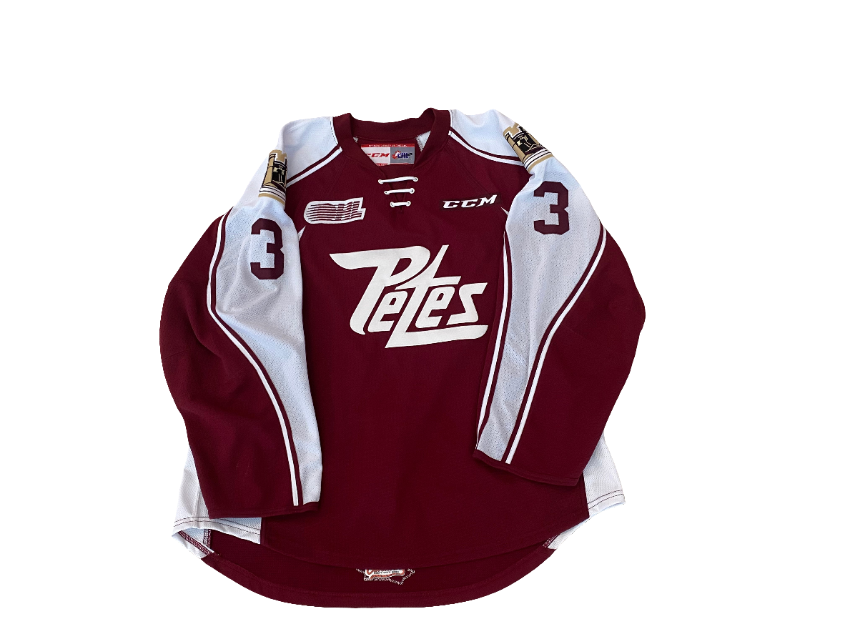 Cam Supryka game worn jersey