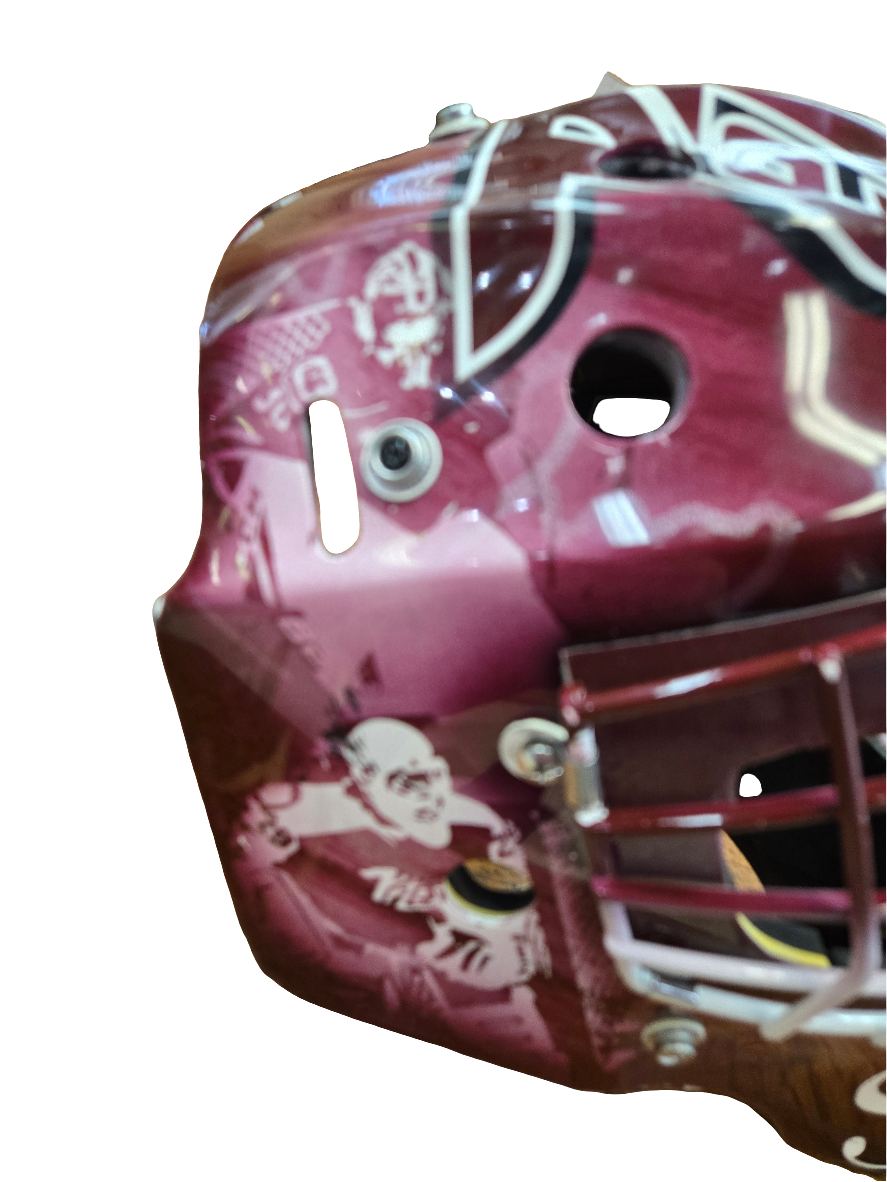Liam Sztuska goalie helmets