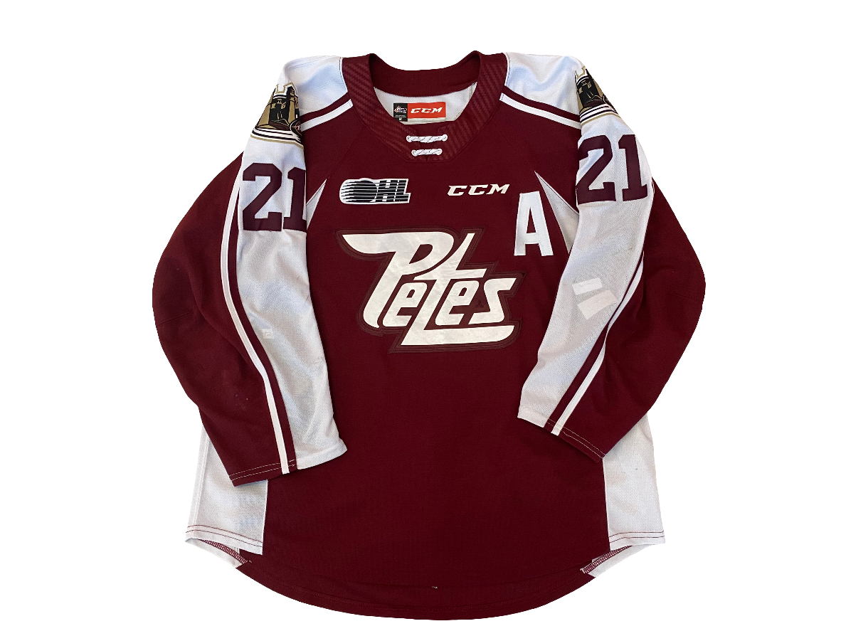 Chase Stillman 2022-23 #21 game worn jersey