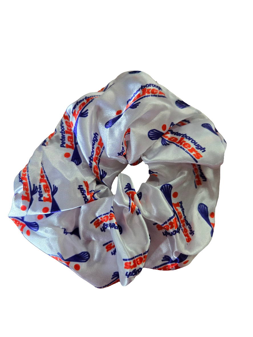 Lakers team logo scrunchie