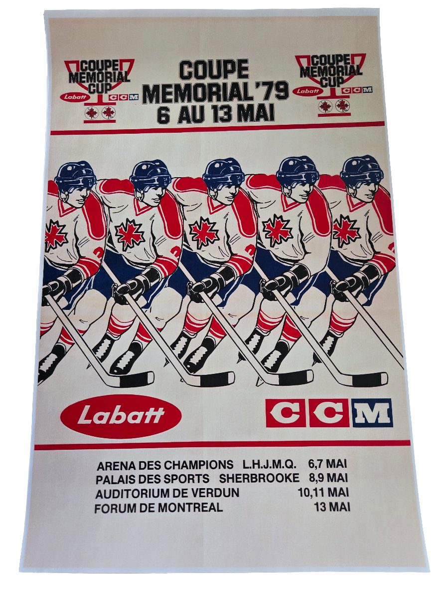 1979 Memorial Cup Champion reprint posters