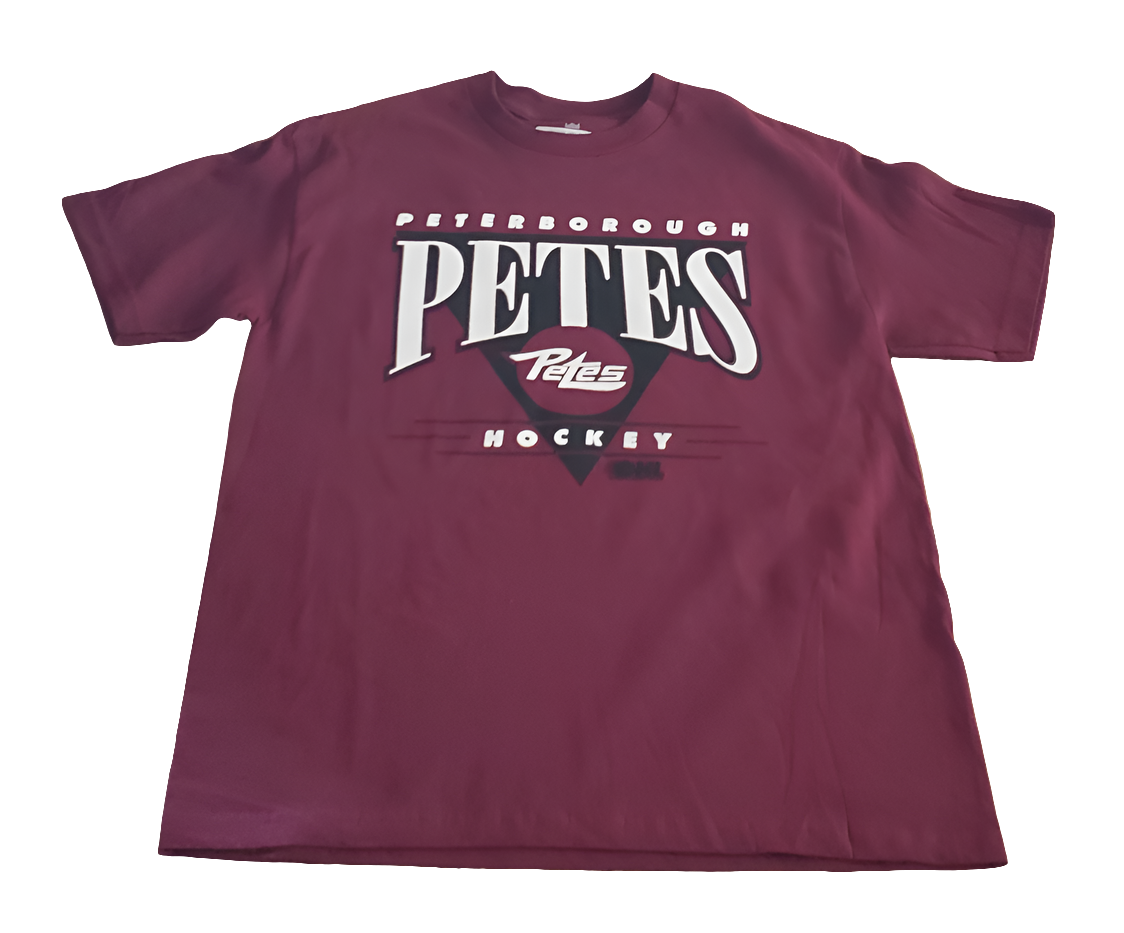 Peterborough Petes Dynasty Retro vibe t-shirt