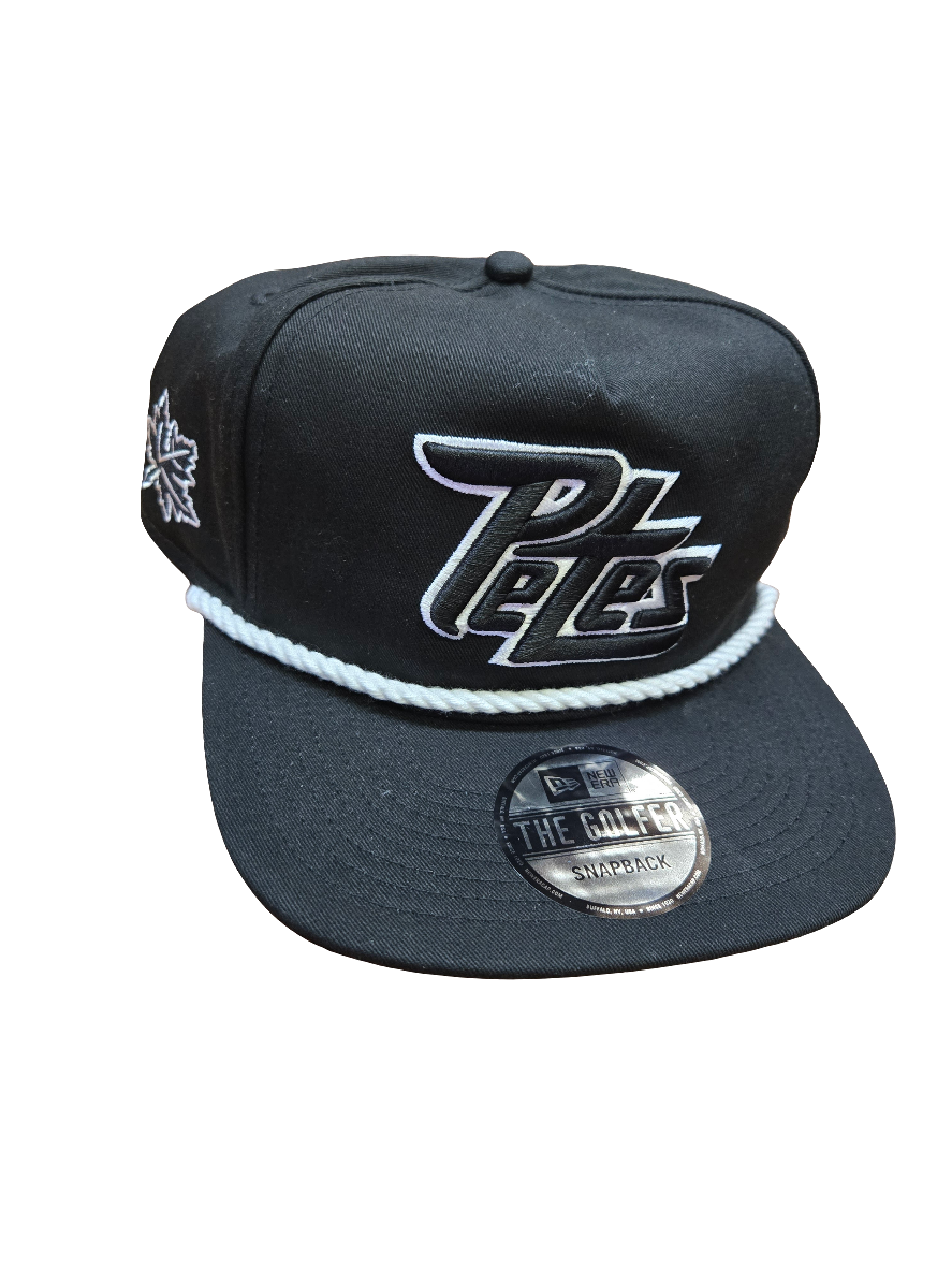 Peterborough Petes New Era " The Golfer" Black snapback