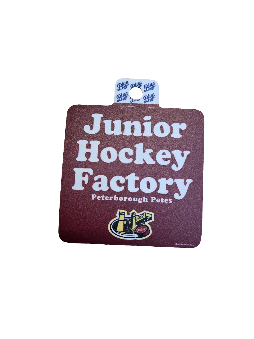 Peterborough Petes Junior Hockey Factory sticker
