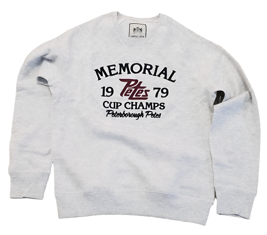 '79 Memorial Cup Crewneck sweater from Campus Crew