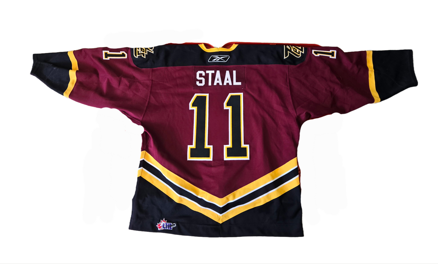 Jordan Staal 2005-06 alternate game worn jersey