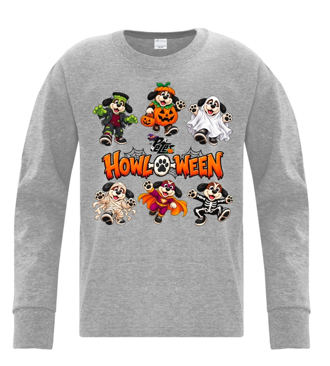 Toddler & Youth Howl-O-Ween Long sleeve