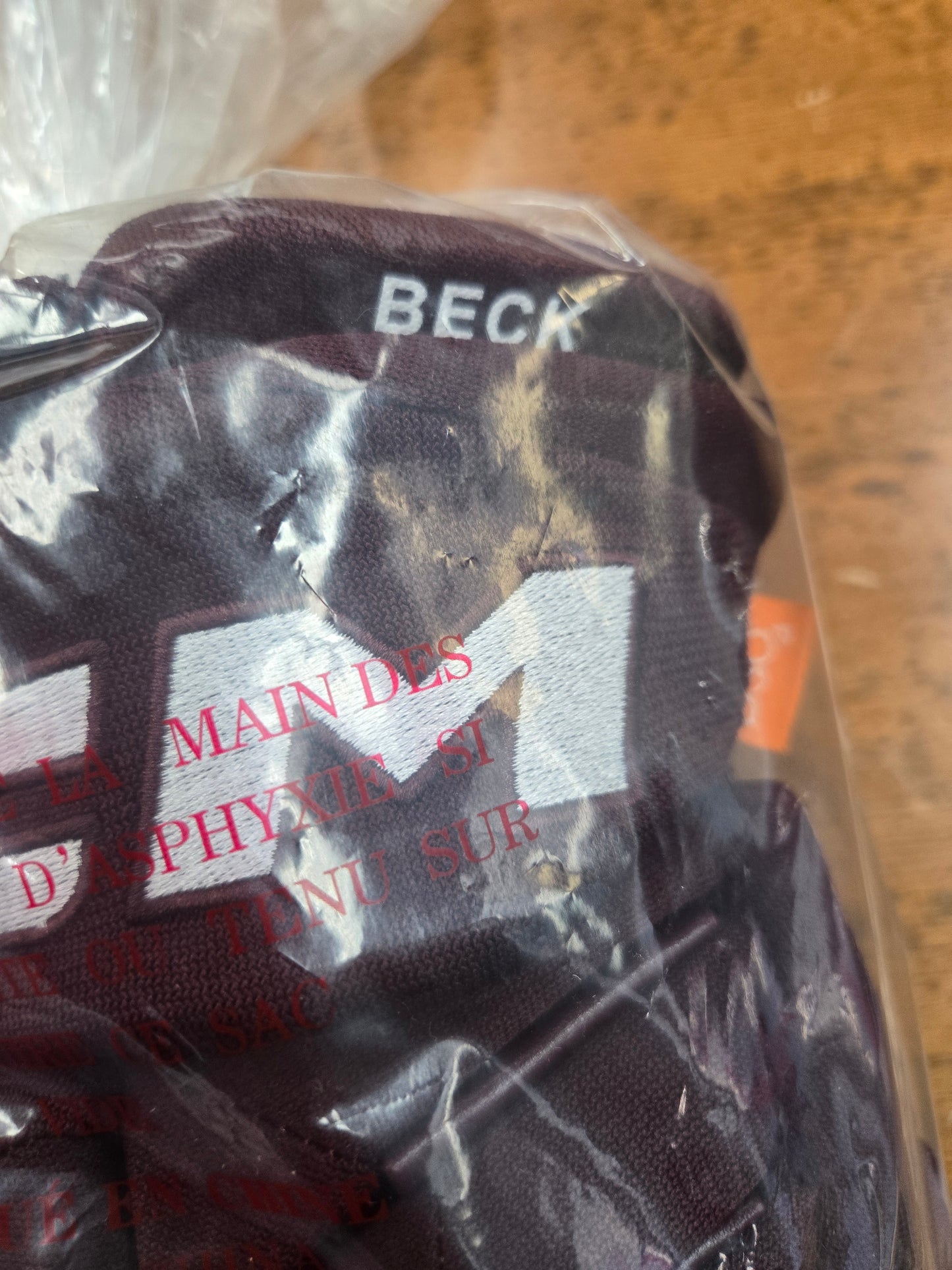 Team issued Owen Beck gloves