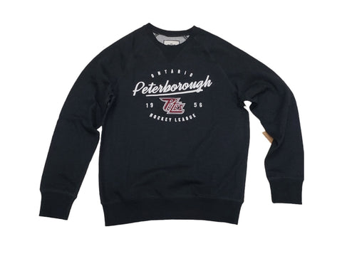 Peterborough Petes Campus Crew crew neck sweater with embroidery front