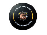Official OHL Game puck 2023-24 Brantford Bulldogs from the Petes store