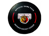 Official OHL Game puck 2023-24 Owen Sound Attack from the Petes store