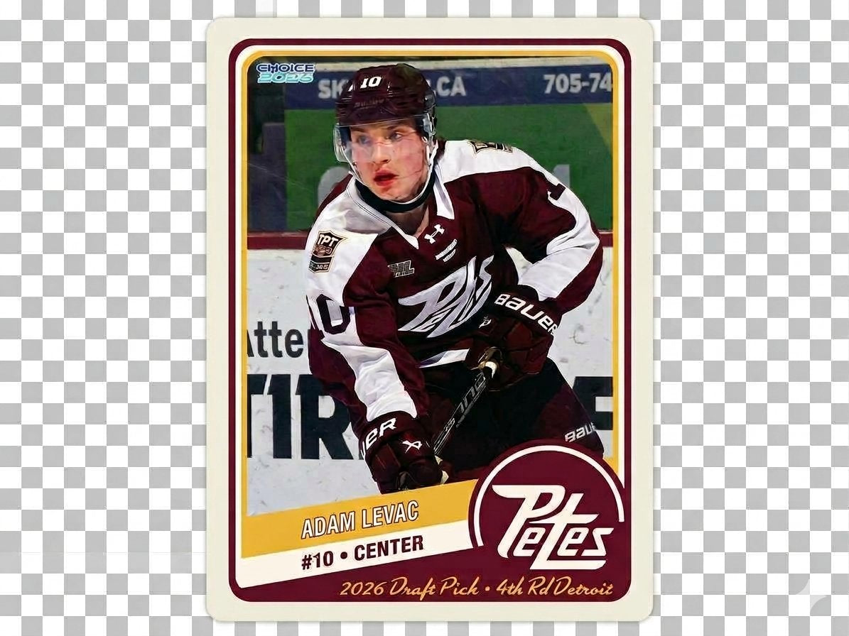 Adam Levac Exclusive NHL card