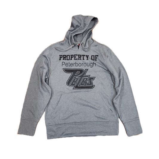 Property of Peterborough Petes team issued hoodie