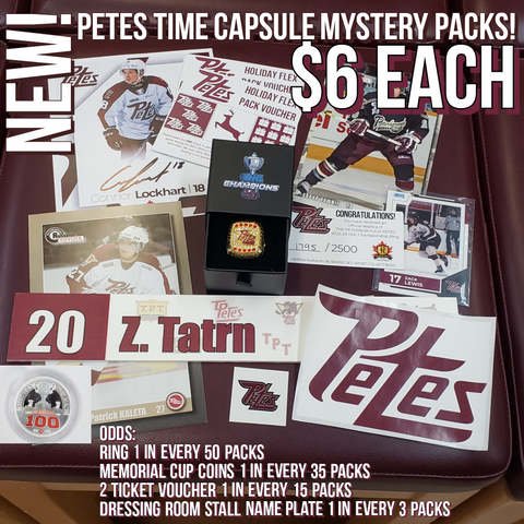 Peterborough Petes Time Capsule mystery pack