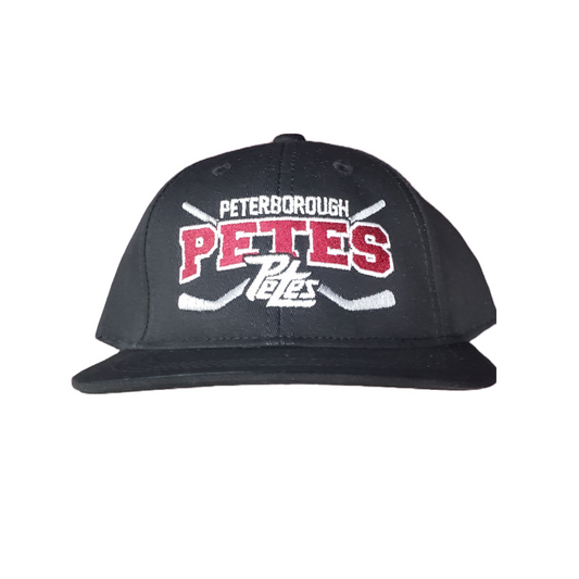 Peterborough Petes Youth crossed stick snapback