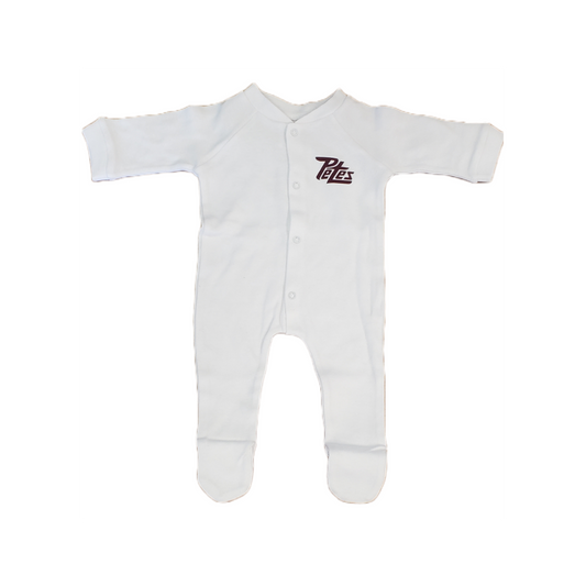 Petes onesie with feet