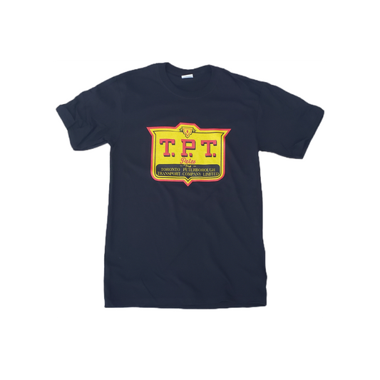 Peterborough Petes Toronto Peterborough Transport TPT oversize logo tee