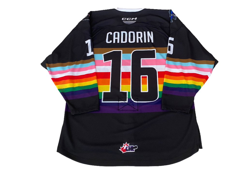 Petes pride jerseys (game worn/ready)
