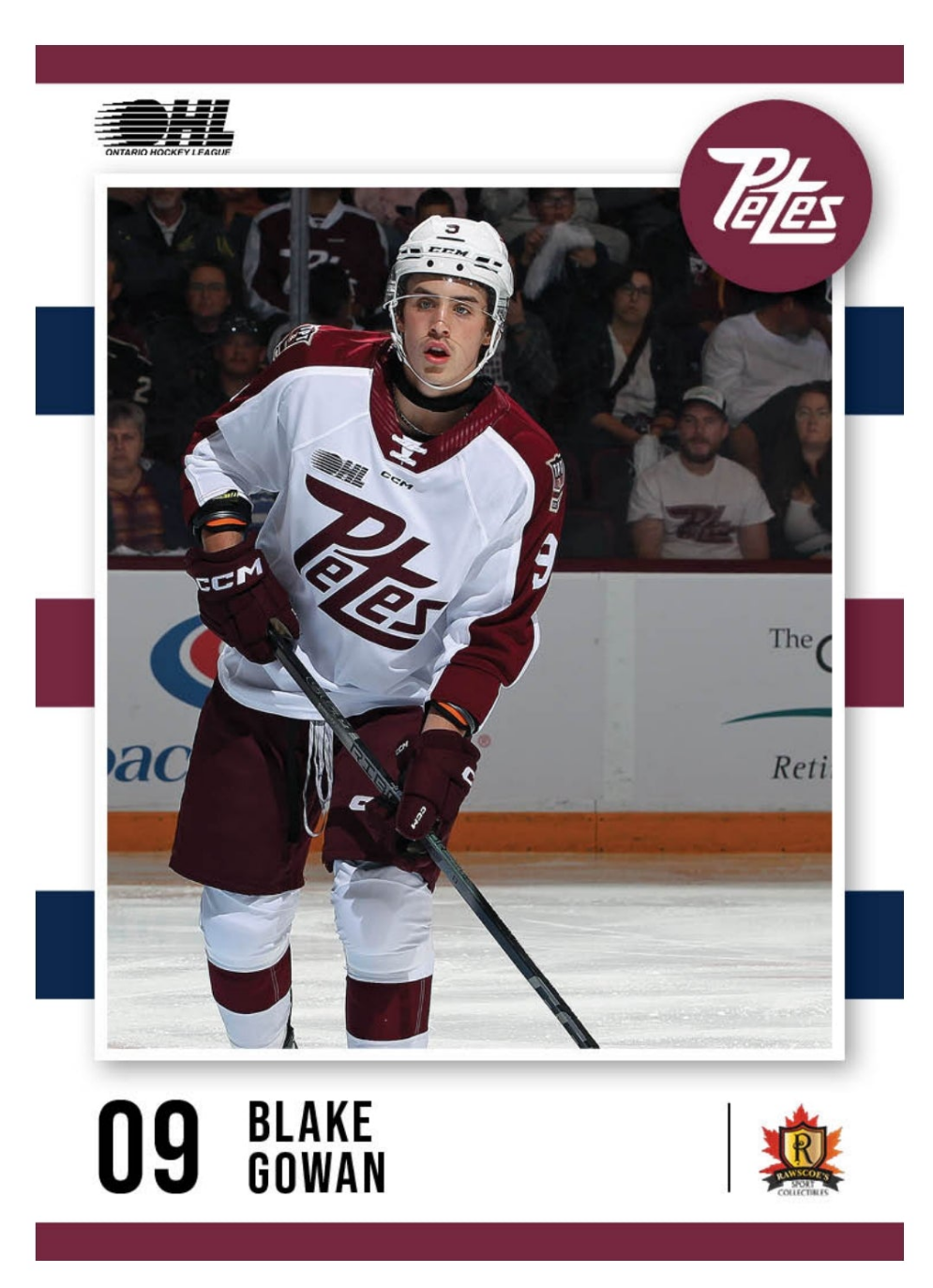 2024-25 Peterborough Petes Blake Gowan card