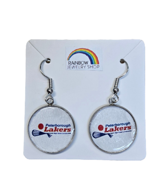 Lakers earrings