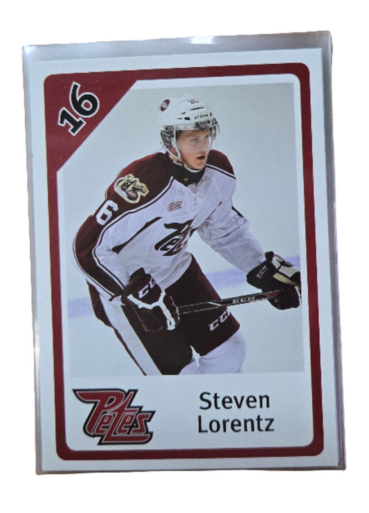 2014-15 Steven Lorentz Petes card