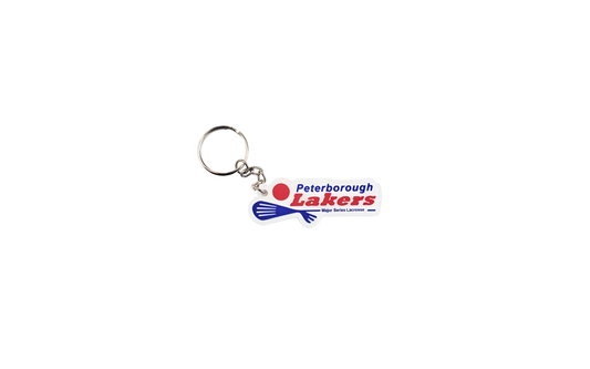 Lakers pvc logo key chain