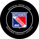 Official OHL Game puck Kitchener Rangers from the Petes store