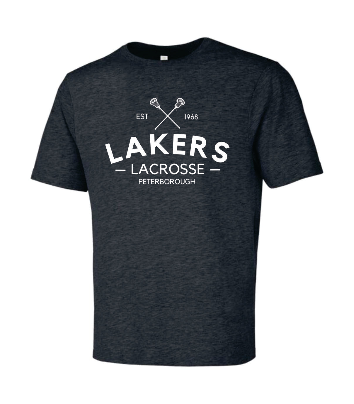 Lakers Vintage Charcoal Tee