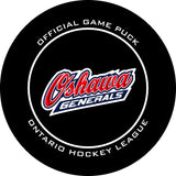 Official OHL Game puck Oshawa Generals from the Petes store