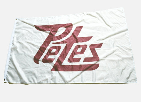 Peterborough Petes 3 foot by 5 foot grommetted flag