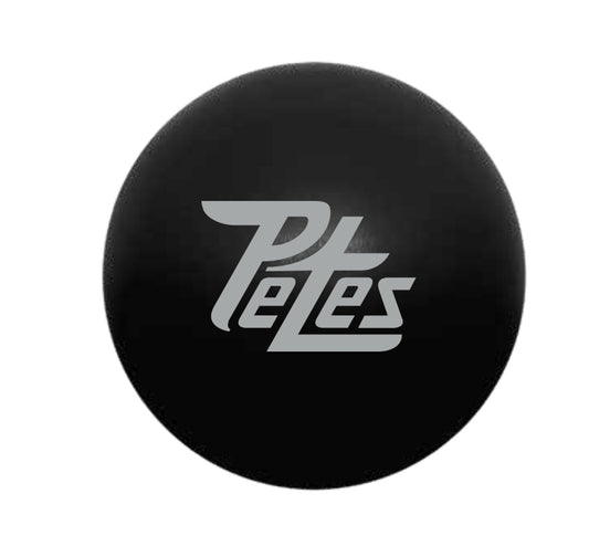 Peterborough Petes stress ball mini stick ball black with silver logo