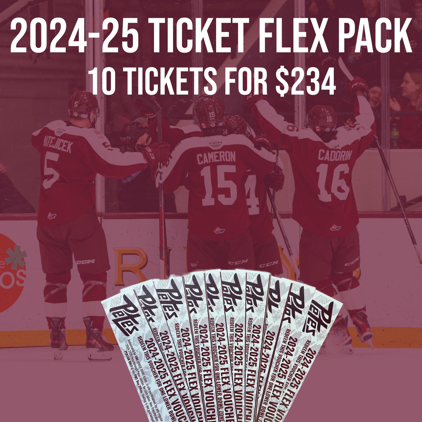 Peterborough Petes 10 game flex pack