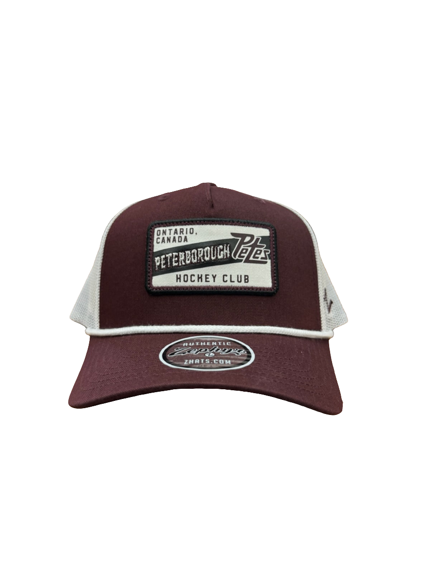 Zephyr Cargo meshback Peterborough Petes 