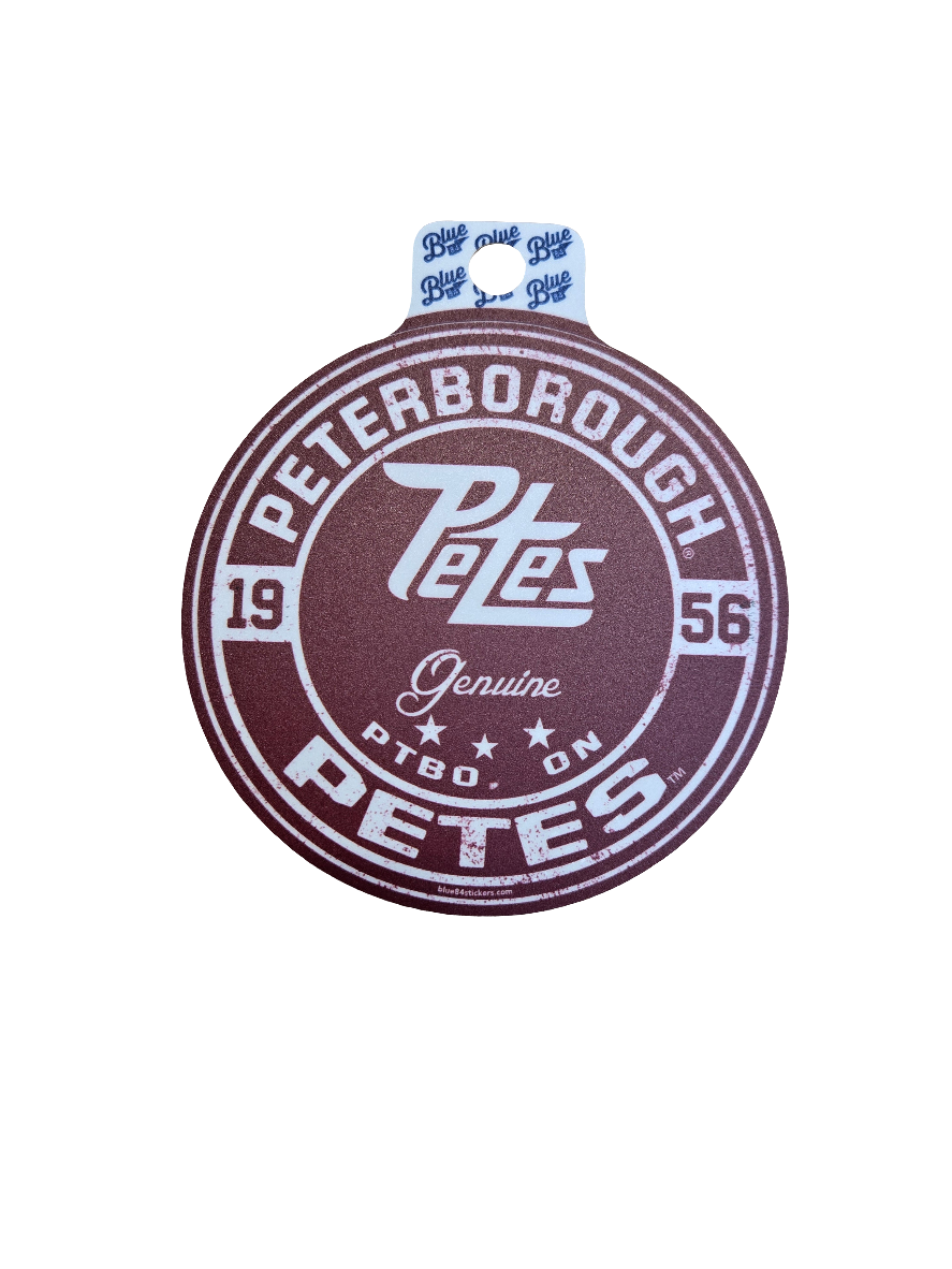 Peterborough Petes 1956 Genuine sticker