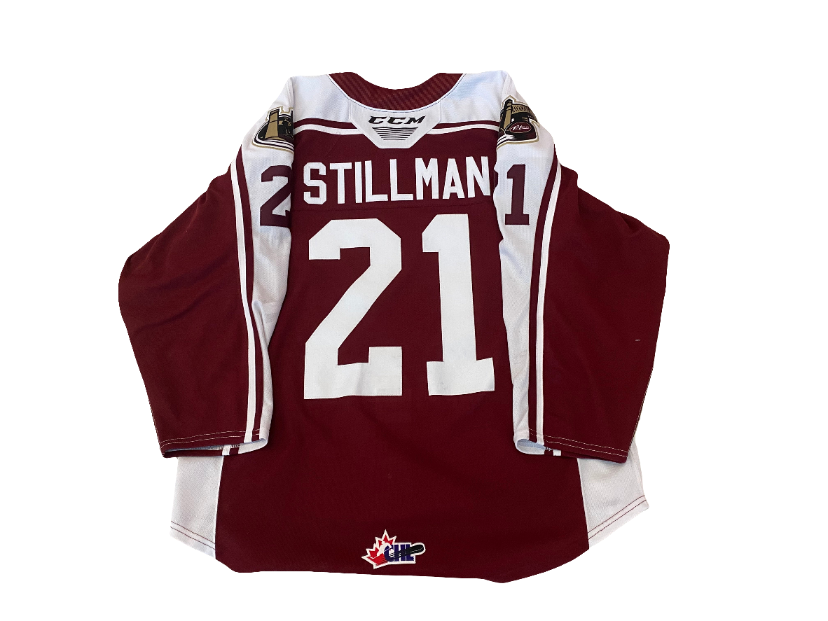 Chase Stillman 2022-23 #21 game worn jersey
