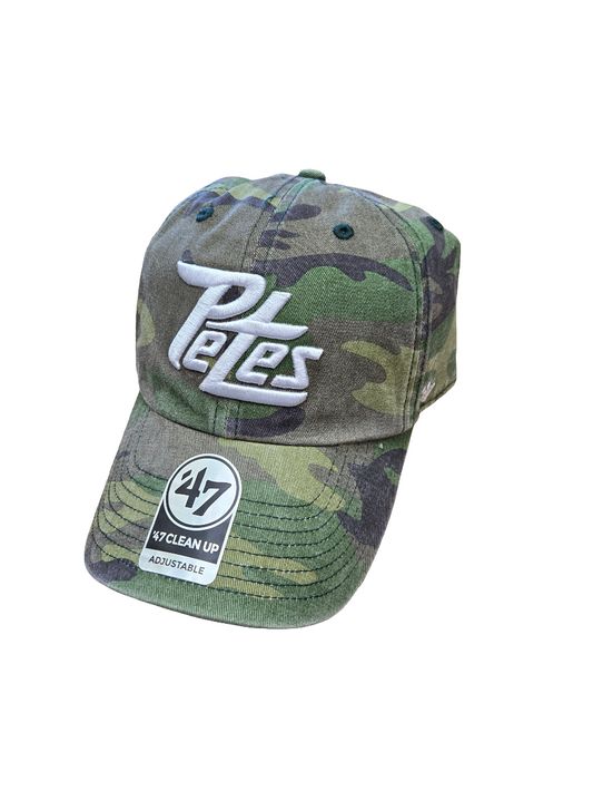 '47 Clean Up Camo unstructured strapback