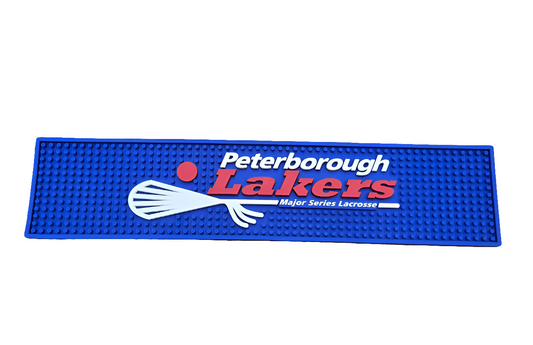 Peterborough Lakers pvc rubber bar mat