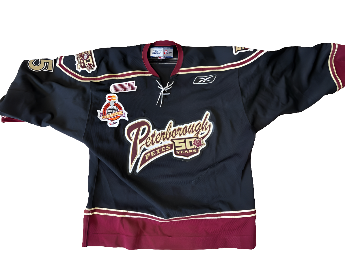 Bryan Young 2005-06 Memorial Cup game worn jersey
