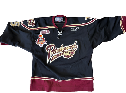 Bryan Young 2005-06 Memorial Cup game worn jersey