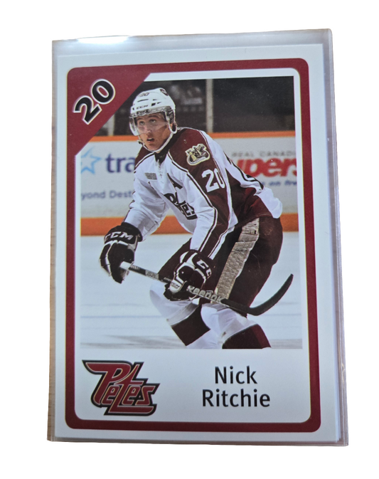 2014-15 Nick Ritchie Petes card