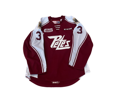 Cam Supryka game worn jersey